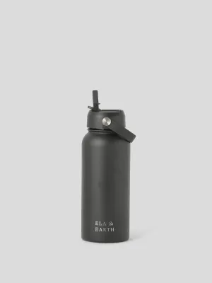 Charcoal - Insulated Water Bottle  (1000ml / 34oz)