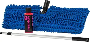 Chemical Guys HOL131 Premium Chenille Microfiber Car Wash Mop and Heavy Duty Extendable Pole Kit (Great for RVs, Trucks, SUVs, Jeeps & Large Vehicles), With Mr. Pink Foaming Car Wash Soap - 4 fl oz