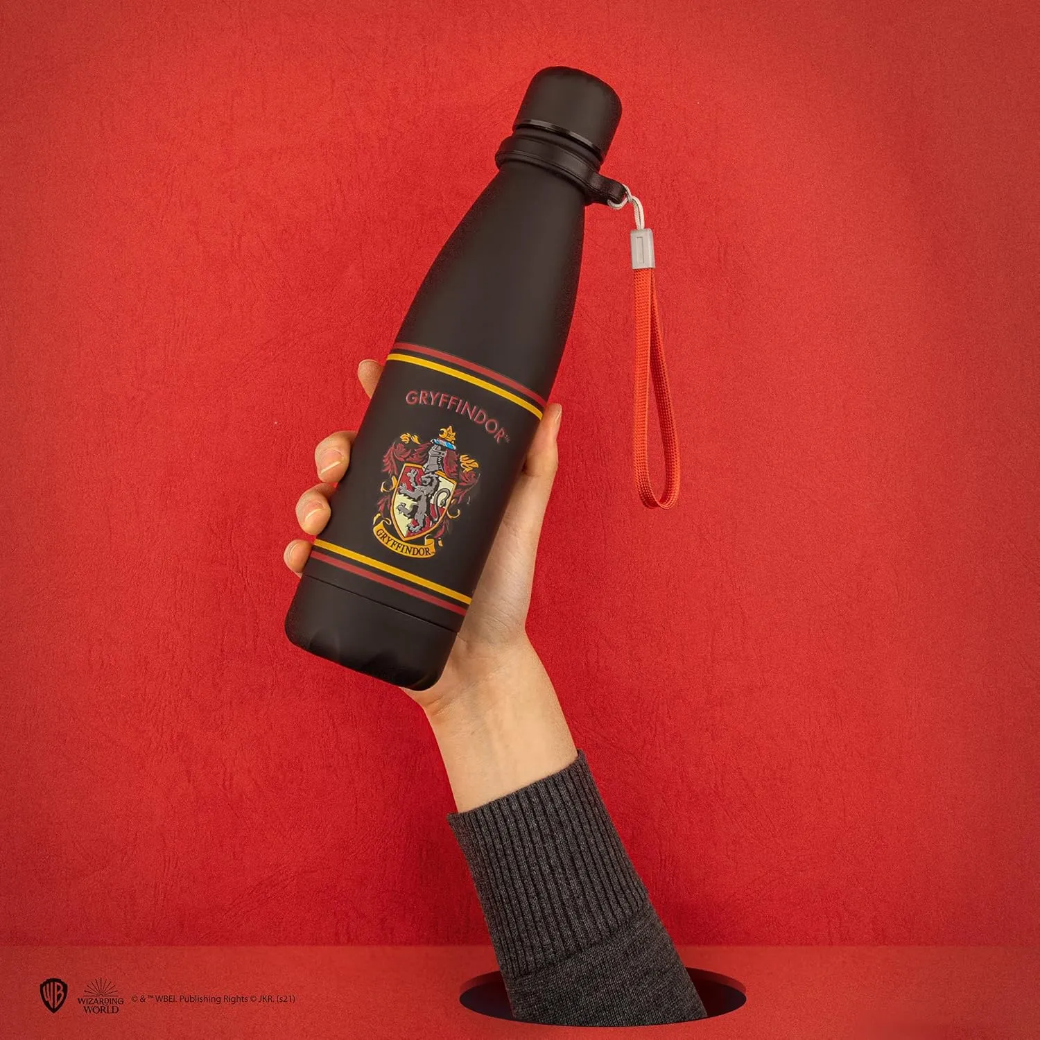 Cinereplicas Harry Potter - Water bottle Gryffindor - Official License