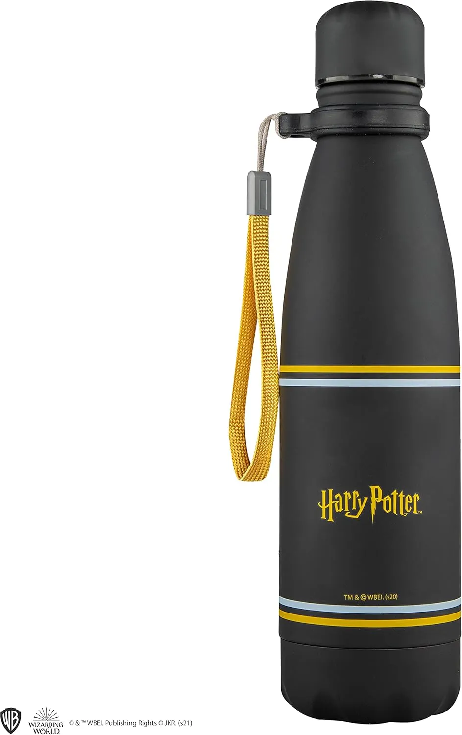 Cinereplicas Harry Potter - Water bottle Hufflepuff - Official License