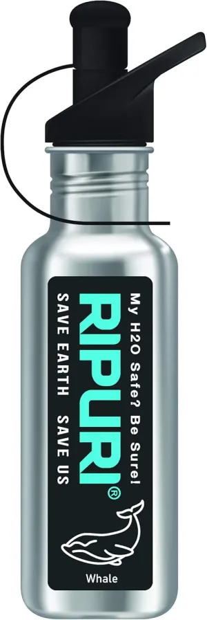 Classic 18oz Filter Bottle Water Bottle whale stainless steel Camping Hiking Backpacking Outdoor Emergency
