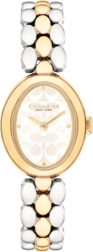 Coach Sammy Women's - 2H Quartz Watch - Stainless Steel Bracelet - Water Resistant up to 3ATM/30 Meters - Gift for Her - Modern Design - Perfect for Everyday Wear - 22.5mm