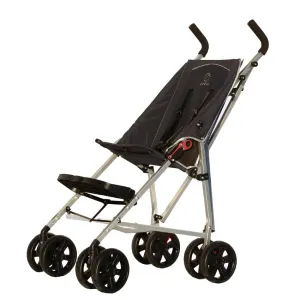 Coche XL Special Needs Stroller, Disability Stroller for Older Child, Larger Size Pushchair, Easy Folding System, Lightweight Aluminum Frame (Black)