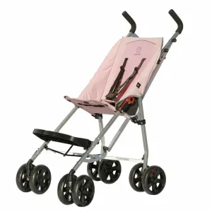 Coche XL Special Needs Stroller, Disability Stroller for Older Child, Larger Size Pushchair, Easy Folding System, Lightweight Aluminum Frame (Pink)