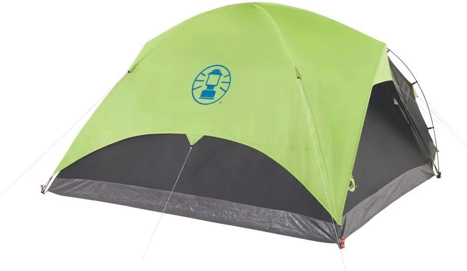 Coleman Camping Tent with Screen Room 4 Person Carlsbad Dark Room Dome Tent with Screened Porch