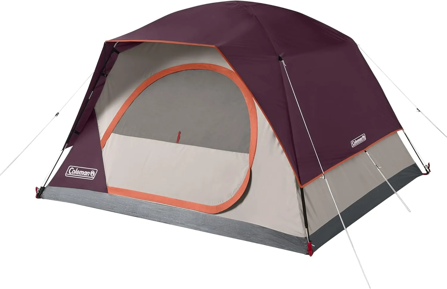 Coleman SKYDOME Tent, Adult, Unisex, BlackBerry, 4-Person
