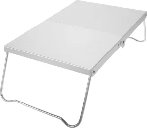 Collapsible Aluminum Camping Table Portable Small Folding Picnic Table