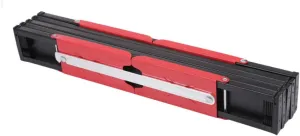 Collapsible Picnic Table Fold up Table Aluminum Alloy Red
