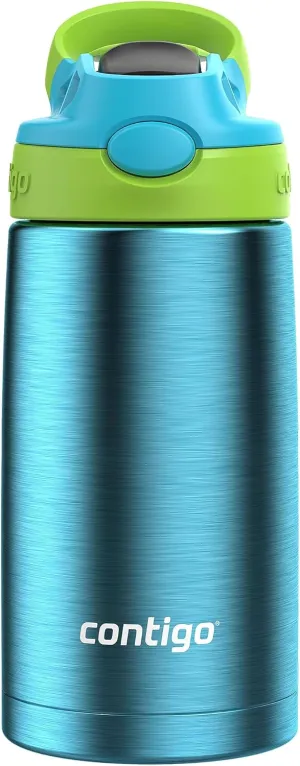 Contigo Aubrey Leak-Proof Spill-Proof Insulated Stainless Steel Water Bottle, 13 Oz.