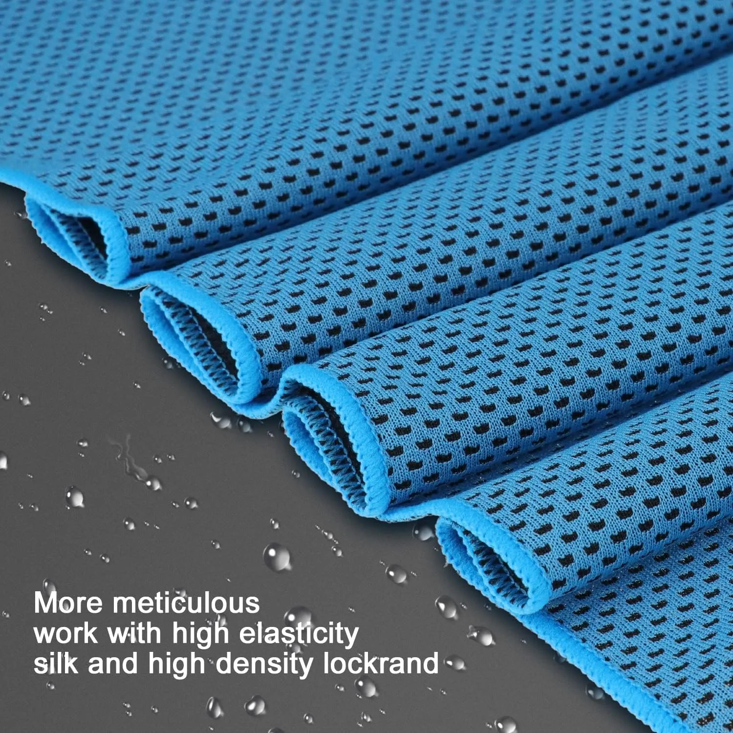 Cooling Towel 20 Pack (40"x12") Ice Towels, 160GSM Soft Breathable, Super Absorbent, Quick Cold Towel, for Bowling, Yoga, Travel, Camping, Golf, Football, Hiking, Outdoor Work