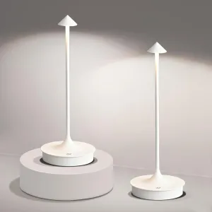 Cordless Table Lamp Rechargeable LED Table Lamps Battery Operated 4000mAh Touch Dimmable Wireless Lamp Waterproof Portable Outdoor Table Light for Restaurants and Dining Home Indoor/Outdoor Use