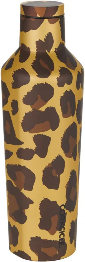 Corkcicle Leopard Stainless Steel Vacuum Flask, 47 cl