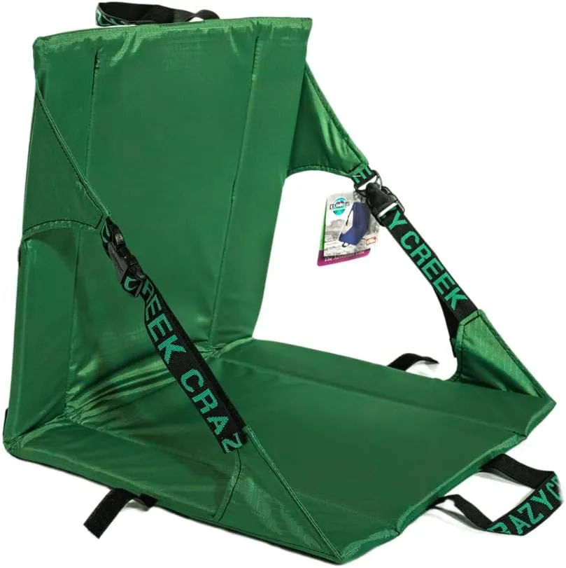 Crazy Creek Original Chair Perfect for Stadium Seats, Camping, Hiking & More, Comfort on All Terrains, Adjustable Straps, Lightweight Design, Water-Resistant
