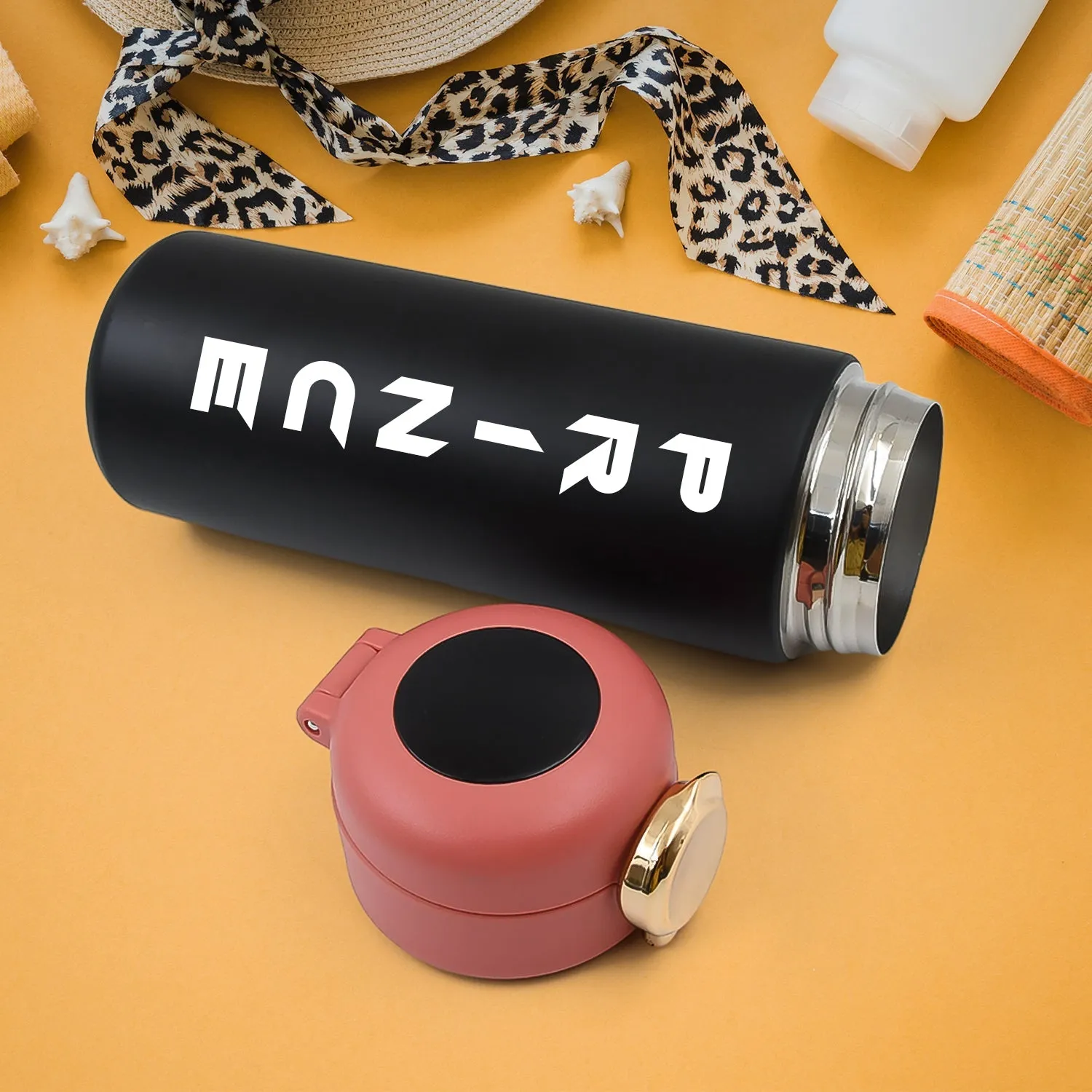 Customize Smart Vacuum Insulated Water Bottle with LED Temperature Display (450 ML Approx)