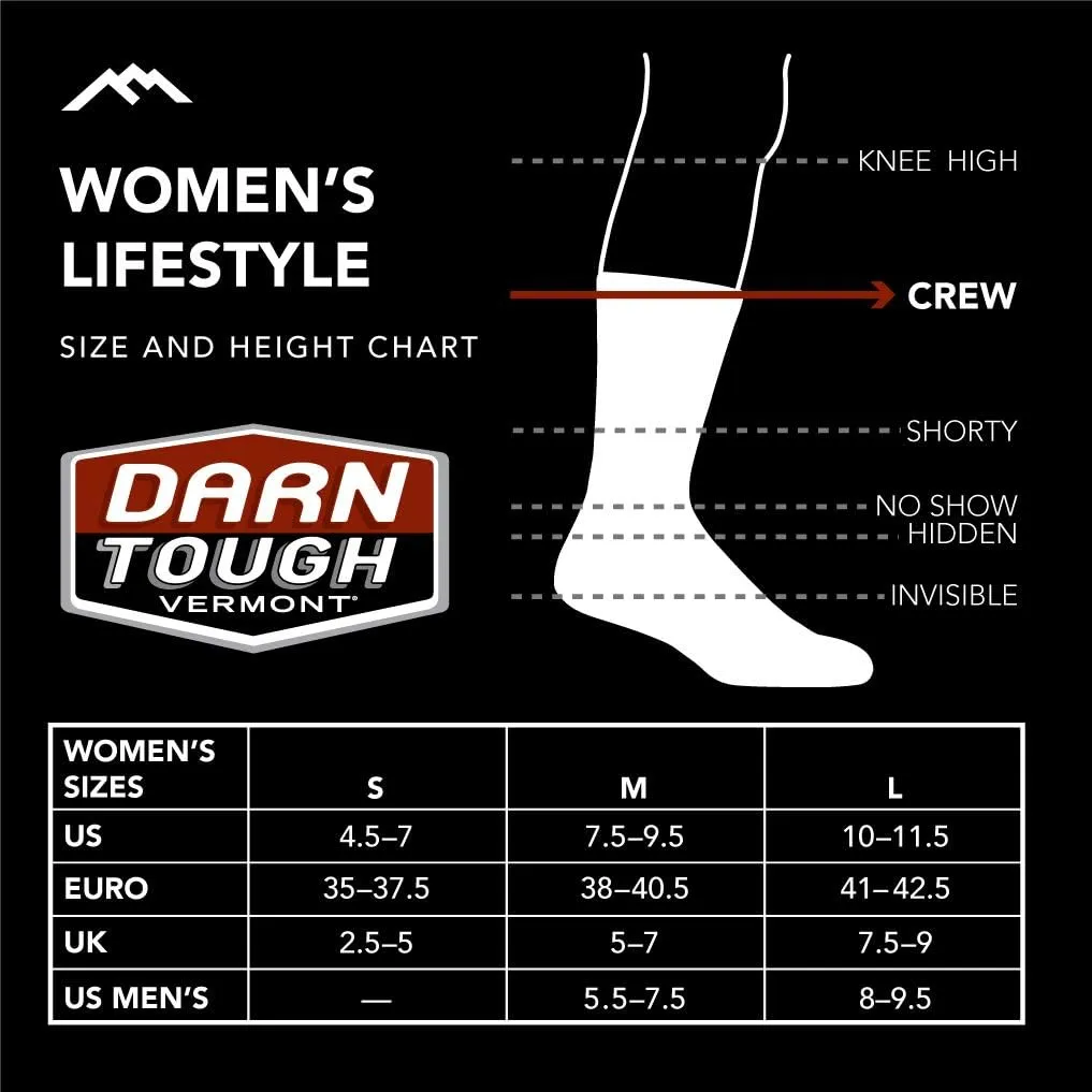 Darn Tough (Style 1610) Garden Crew Lightweight - Women's Lifestyle