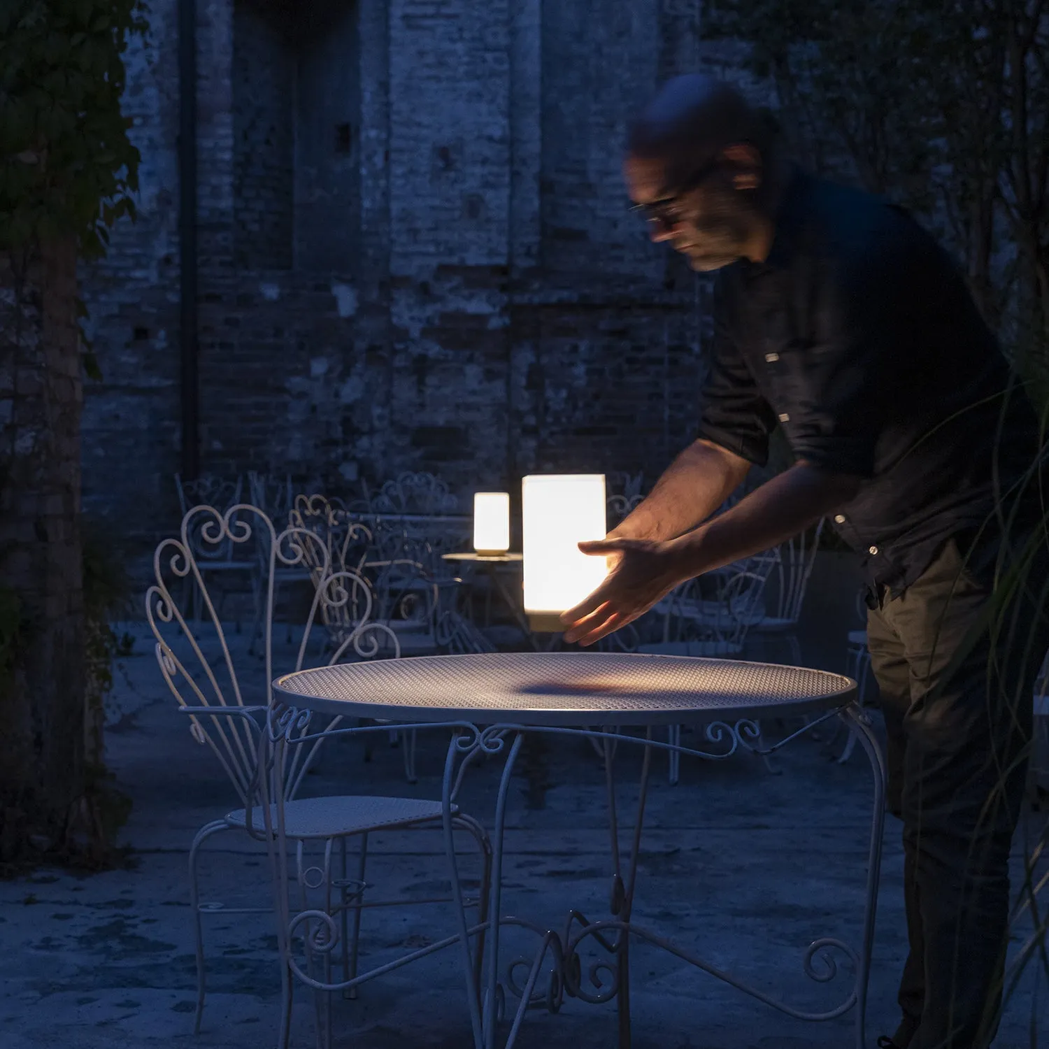 Davide Groppi Bugia Portable Lamp