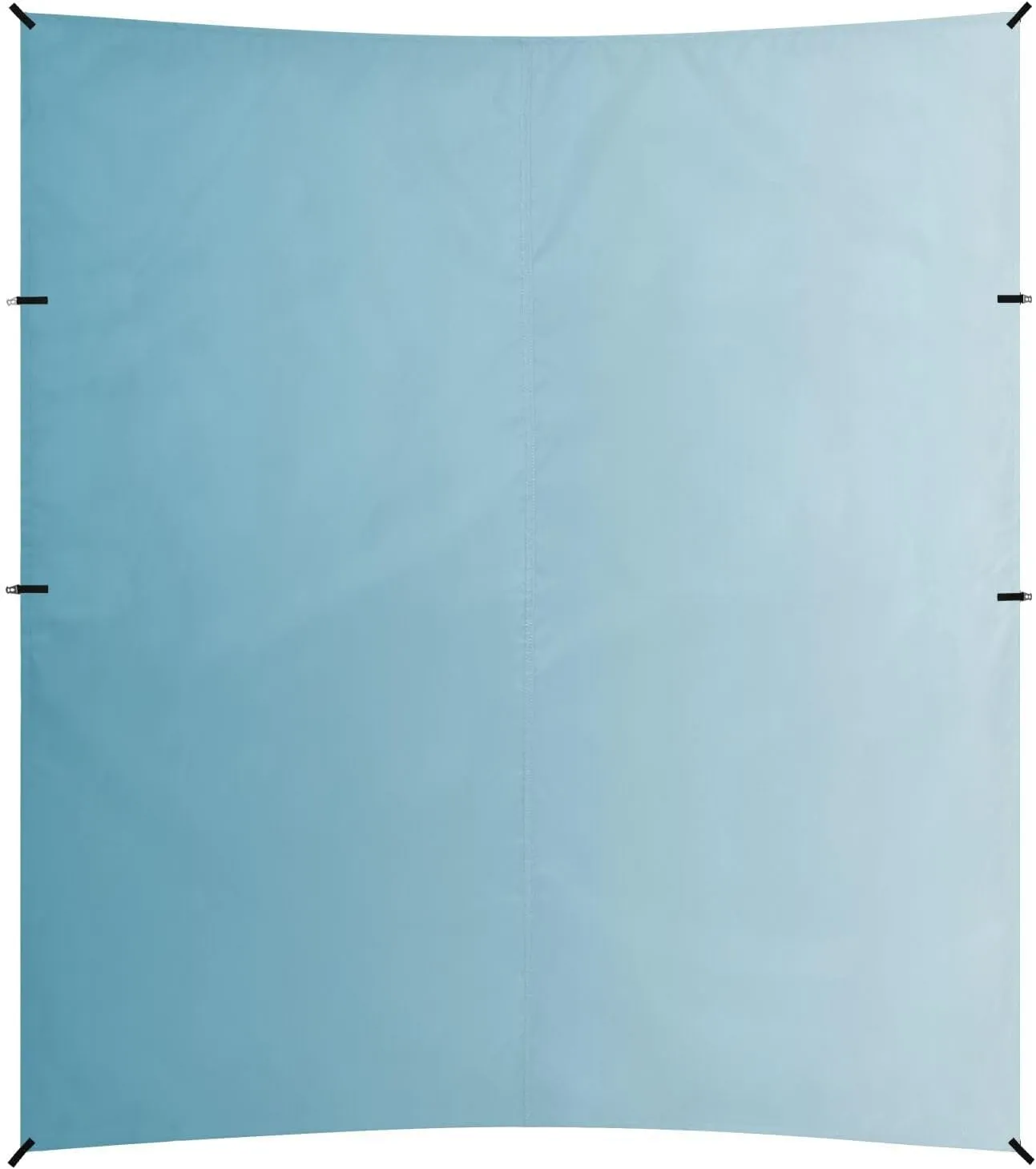 Deep Blue Gradient Foldable Beach Cabana UPF50 Lightweight Shade Sun Shelter Includes Sand Shovel, Sandbags, Stability Poles for Backyard and Camping
