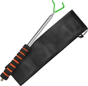 Disc Golf Retriever, Multifunctional Telescopic Accessory Extends to 10 ft with Easy Carry Bag, Starter Kits with Premium Accessories