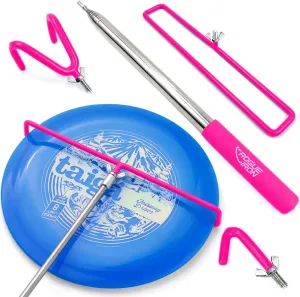 Disc Golf Retriever Pole Telescoping Disc Golf Accessories Grabber 16 inches to 16ft