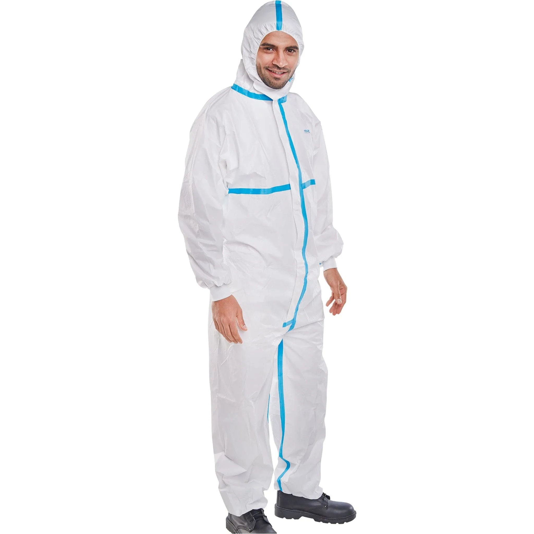 Disposable Coverall Microporous Type 4/5/6 Pack of 20 - White
