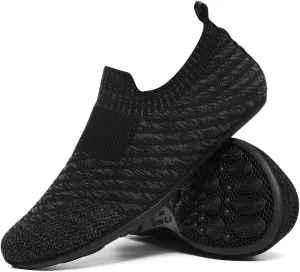 ditont Non-Slip Indoor House Slippers Lightweight Comfortable Grip House Home Shoes for Men Women