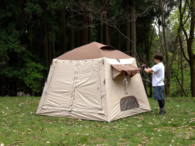 DoD Ouchi 4 person Tent - Brown
