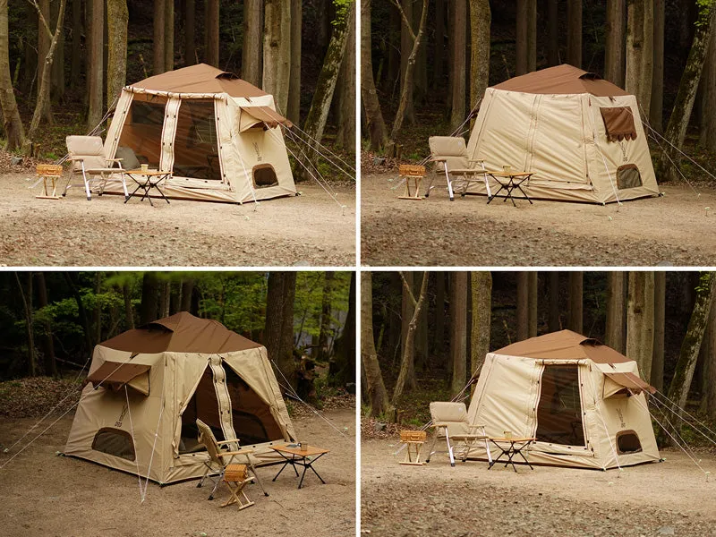 DoD Ouchi 4 person Tent - Brown
