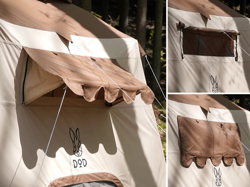 DoD Ouchi 4 person Tent - Brown