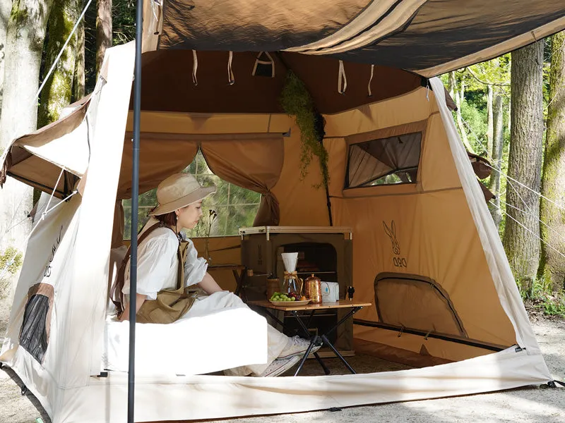 DoD Ouchi 4 person Tent - Brown