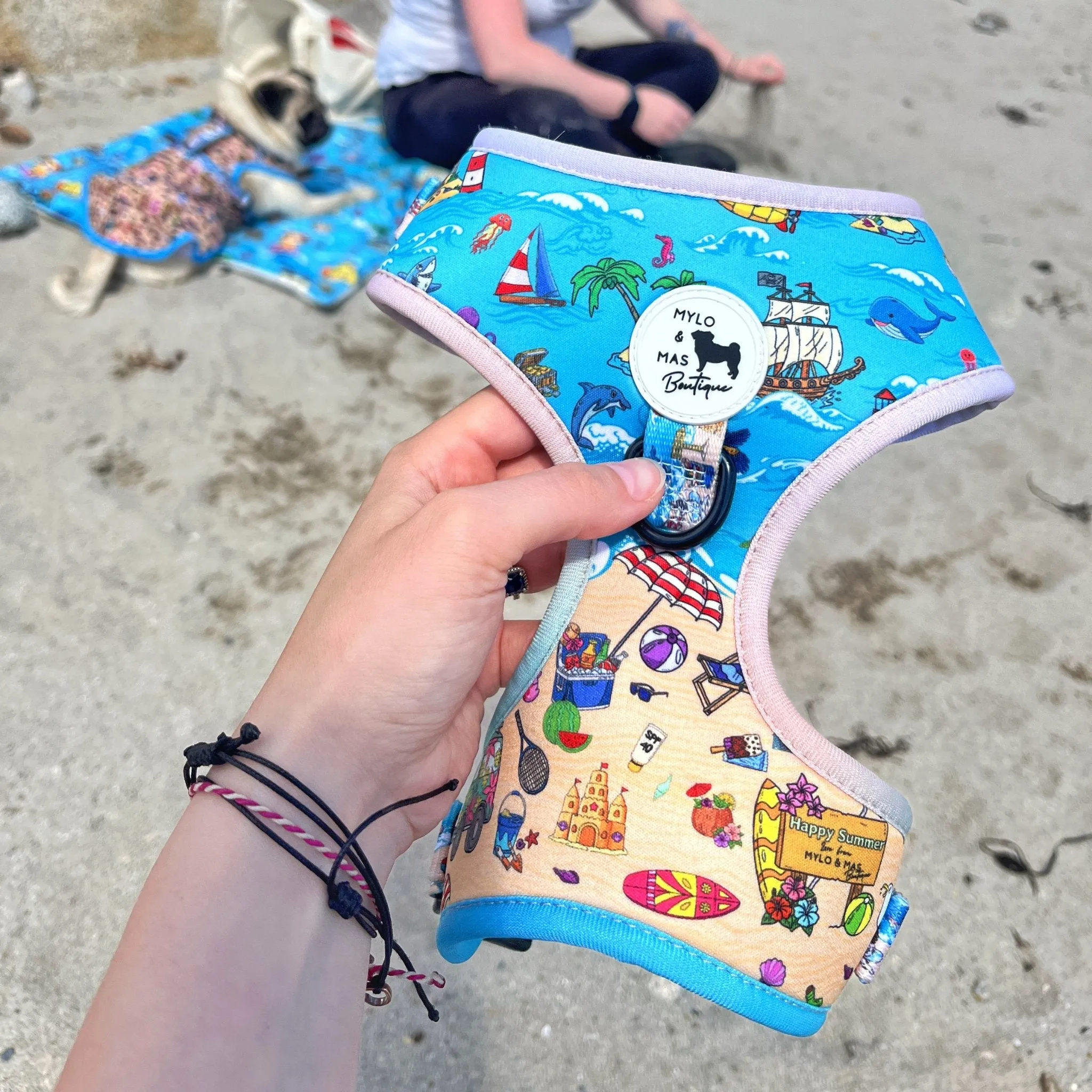Dog Adjustable Harness - Sun of a Beach