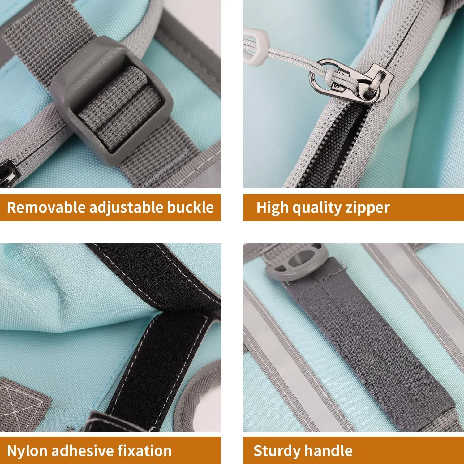 Dog Backpack - Large Dog Backpack Harness for Outdoor Adventures, Hiking Dog Backpacks with Adjustable Straps - Durable Dog Packs for Hiking, Comfortable Backpack for Dogs to Wear,Blue