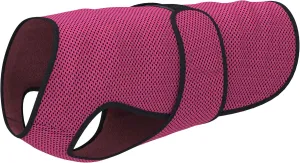 Dog Cooling Vest. Lightweight Jacket with Evaporative Cool Microfiber Technology, UV Protection Shirt for Beach, Sizing for Small, Medium and Large Dogs (XL, Rose Pink)