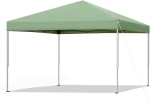 Durable Ez Pop-up Canopy Tent Commercial-Series (6x6, Green)