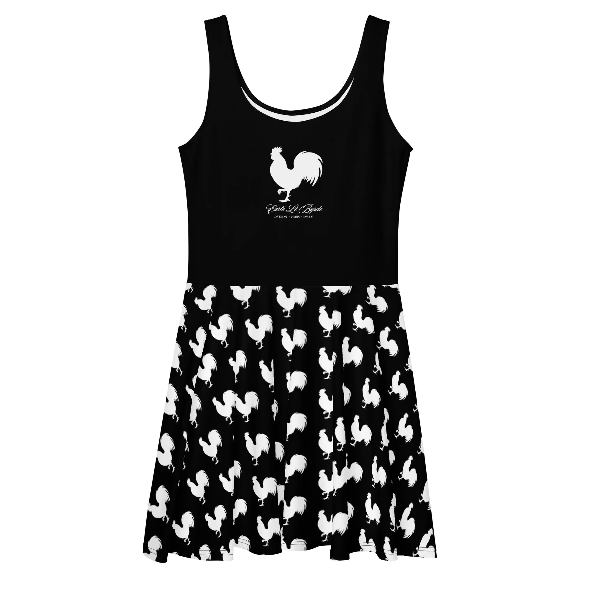 EARLE LE BYRDE "Signature" Lightweight Skater Dress