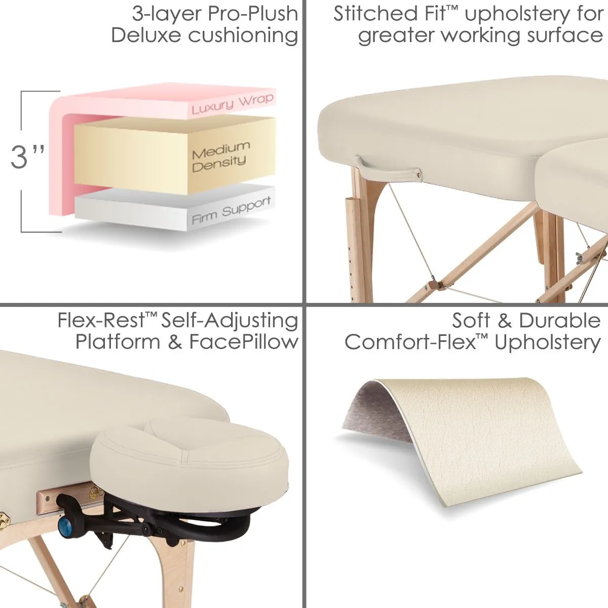 Earthlite Infinity™ Portable Massage Table Package - Full Reiki