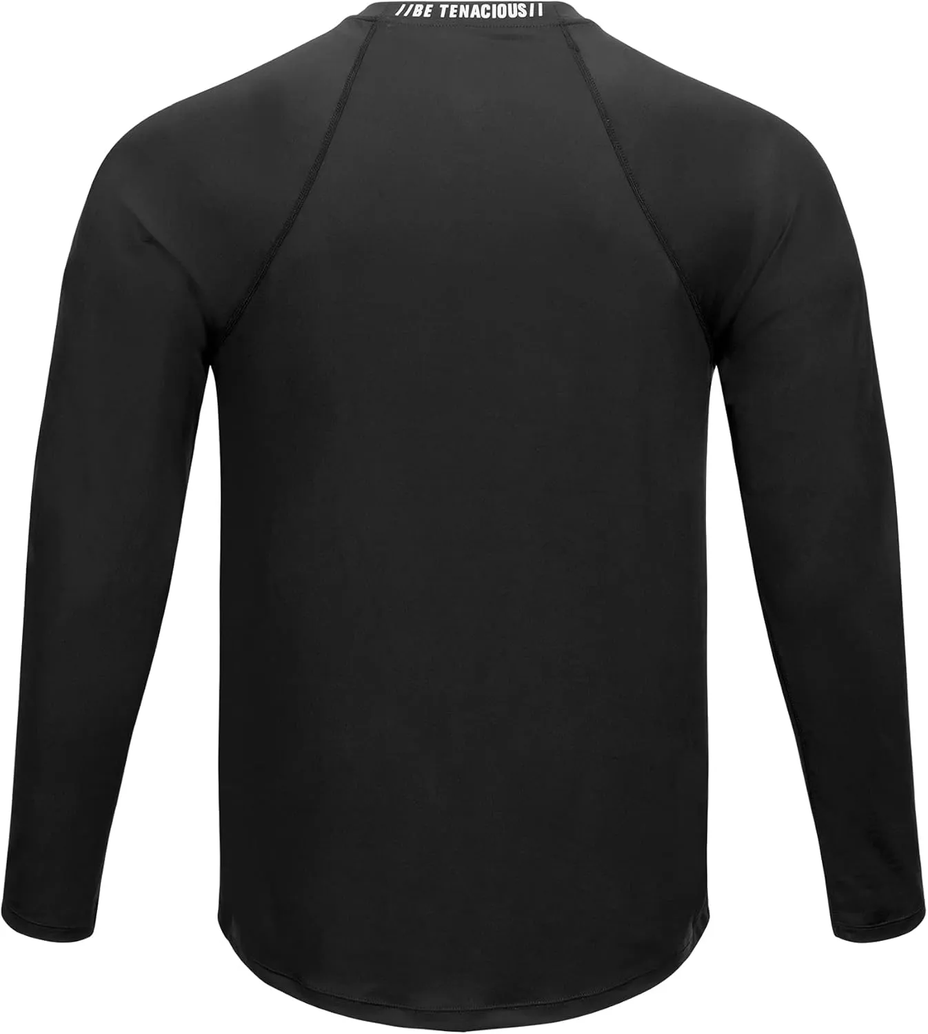 Ergodyne Men's Standard Lightweight Performance Material, 180g, Long Sleeve, Black, Large