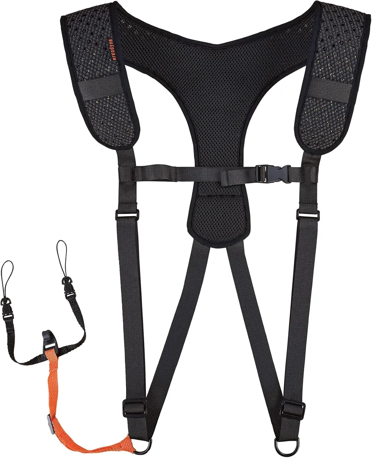 Ergodyne Squids 3142 Padded Shoulder Barcode Scanner Harness with Attachment Lanyard for Mobile Computers