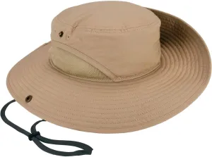 Ergodyne unisex adult Lightweight Ranger - Mesh Paneling Sun Hat, Khaki, Large-X-Large