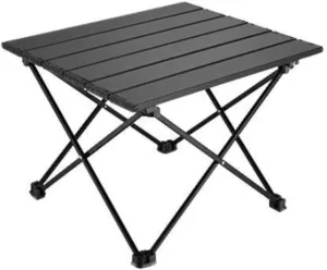 esmen Outdoor Camping Table,Foldable Aluminum Alloy Table Beach Table,Portable Backpacking Camp Table for Beach,Camping,Picnic,Travel