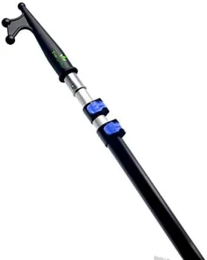 EVERSPROUT Telescoping Boat Hook | Floats, Scratch-Resistant, Sturdy Design | Durable & Lightweight, 3-Stage Anodized Aluminum Pole | Threaded End for Boating Accessories