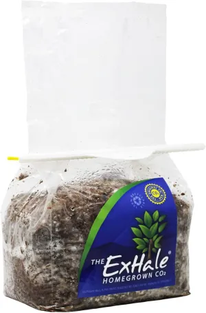ExHale Homegrown CO2 Original - CO2 Bag for Indoor Grow Rooms & Tents - Great for Indoor Grow Rooms - CO2 for Grow Tents - 4 lbs.