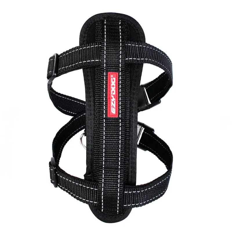 EzyDog Chest Plate Dog Harness with Swivelling Car Restraint
