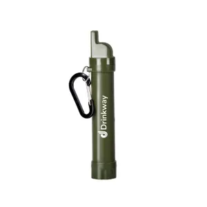 Farfarhome Water Purification Straw Outdoor Emergency Filtration Equipment Tools Direct Drinking Portable Water Purifier Used for Survival in The Wild