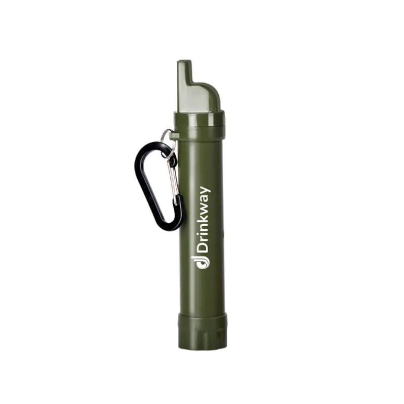 Farfarhome Water Purification Straw Outdoor Emergency Filtration Equipment Tools Direct Drinking Portable Water Purifier Used for Survival in The Wild