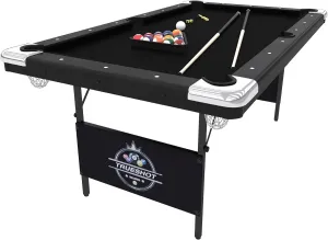 Fat Cat by GLD PRODUCTS Trueshot 6 Ft. Pool Table | Folding Legs for Storage | 64-6035 model
