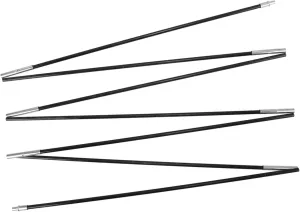 Fiberglass Rods Set for Tent 4pc Replacement Tent Poles for Camping Hiking