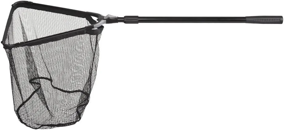 Fiblink Folding Aluminum Fishing Landing Net Fish Net with Extending Telescoping Pole Handle