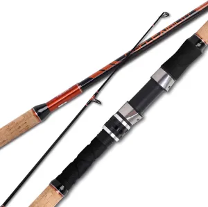 Fiblink Surf Rod Carbon Fiber Surf Fishing Rod Portable Travel Fishing Spinning Rod 2Piece/3Piece/4Piece Surf Fishing Pole 9ft/10ft/12ft/15ft