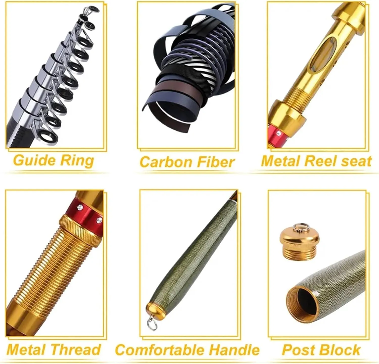 Fishing Pole 1.8-3.6M Telescopic Fishing Rod M Power Carbon Fiber Pole Travel Rod Carp Fishing Tackle Fishing Rods