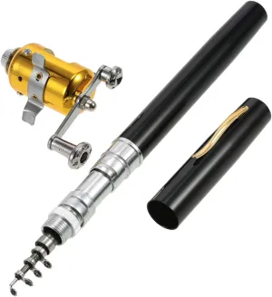 Fishing Rod, Fishing Pole Telescopic Fishing Rod with Carrier Bag Fishing Gear Telescoping Fishing Rods for Beginner Adults